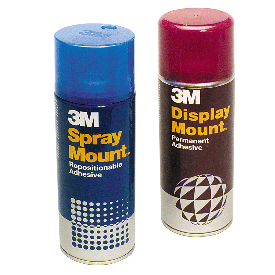 1 x Q-Connect 400ml Spray Mount - Repositionable - Spray Glue